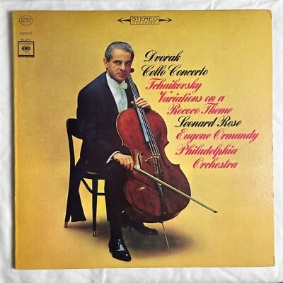 LEONARD ROSE Cello Concerto/Rococo Theme 1965 Vinyl LP Columbia MS 6714 - VG+ Foto 1 de 4