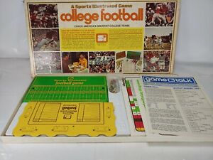 Vintage 1972 Sports Illustrated College NCAA Football Board Game Parts