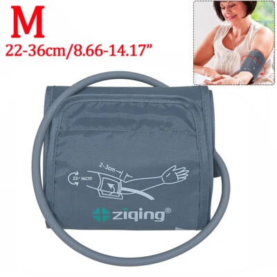 ZIQING 22-36cm Blue Medium Adult Upper Arm Blood Pressure Monitor Replacement Cuff