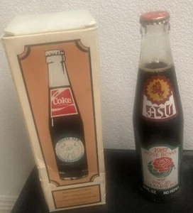Vintage 1987 Rose Bowl ASU PAC 10 Champions Commemorative Coca-Cola Bottle 10oz - Picture 1 of 3