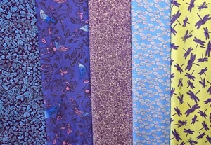 Forest creatures fabric, Quilting fabrics , cotton fabric, Makower fabrics - Picture 1 of 2