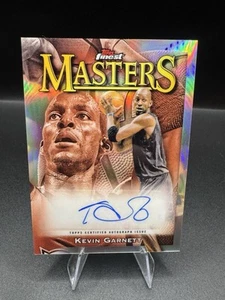 2023/24 Topps Finest Kevin Garnett Masters Refractor Auto Celtics - Picture 1 of 2
