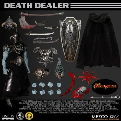 Figura de acción colectiva Frank Frazetta Death Dealer One:12 de Mezco Toys ¡NUEVA! Foto 1 de 4