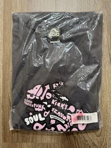 Vintage Y2K Adio Skater Pink Logo T Shirt Size L - Picture 1 of 3