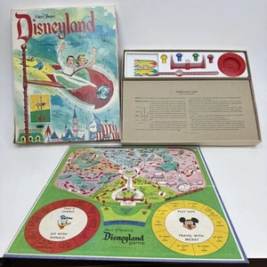 Juego de mesa vintage RARO Walt Disney's Disneyland 1965 COMPLETO - Imagen 1 de 6