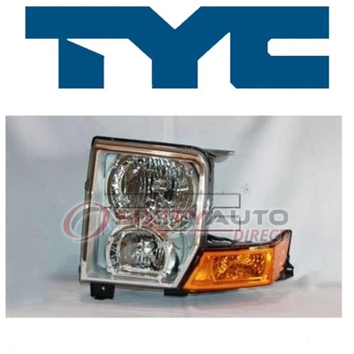 TYC Left Headlight Assembly for 2006-2010 Jeep Commander Electrical Lighting qw Foto 1 de 4