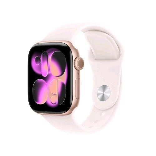 APPLE WATCH SERIES 11 GPS + CELLULAR 5G 42MM CASSA ALLUMINIO ORO ROSA CON BAND R - Immagine 1 di 1