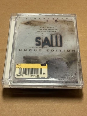 Saw DVD Widescreen Edition W Limited Edition Floating Sawblade Sealed New OOP - Image 1 of 4