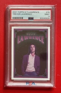 2021 Topps X Trevor Lawrence #39 Football Rookie Card RC Jacksonville Jaguars - Bild 1 von 2