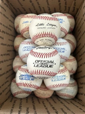 Lote de 20 pelotas de béisbol de cuero usadas ENVÍO GRATUITO Foto 1 de 4