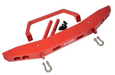 NHX RC Aluminum Front Bumper w/ Mount & Shackles : Everest Gen7 Sport / Pro Red - Image 1 of 4