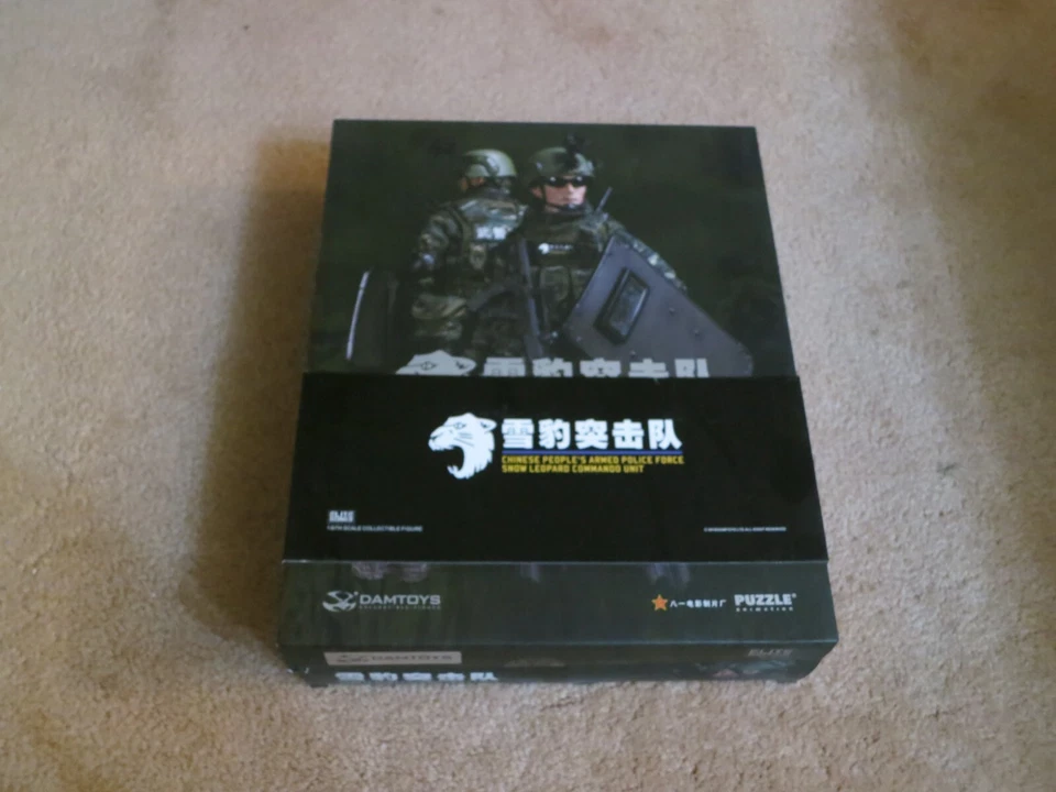 DAMTOYS 78053 1/6 Special Police Unit Snow Leopard Commando Figure Model Toys