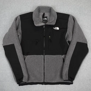 The North Face Jacke Herren Medium grau schwarz Fleece Polartec Full Zip belüftet - Bild 1 von 15