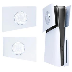 For PS5 Slim Case Top Cover Replacement Panel Cover with Heat Dissipation Holes - Picture 1 of 7