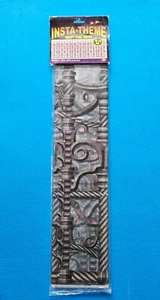 VTG Halloween Insta-Theme Creepy Fence Border 24"x30ft Wall Boder Party Decor - Picture 1 of 2