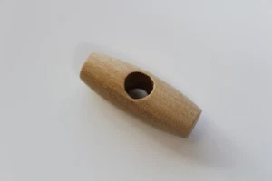 Wooden effect toggle x4 30mm - Picture 1 of 1
