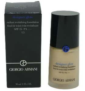 Giorgio Armani designer glow revitalizing foundation SPF 15 30 ml 1,5 - Bild 1 von 1