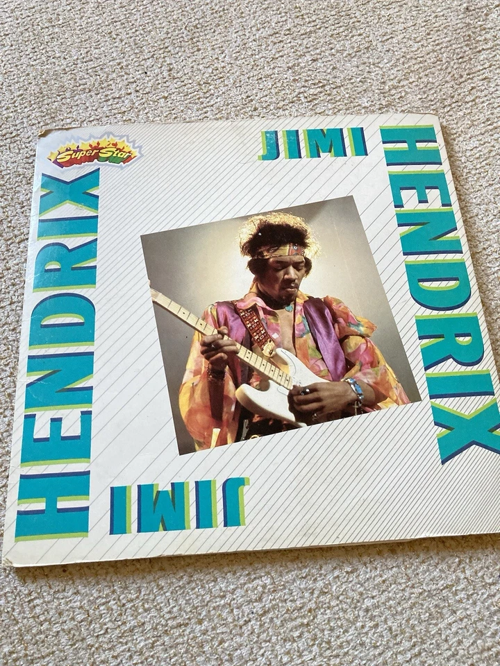 JIMI HENDRIX - SUPERSTAR COMPILATION LP . Rare Italian Press With Booklet - Image 1 of 4