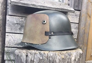 Cara de cota de malla Casco M16, M17, M18 ORIGINAL Imperial Alemán WWI WW1 muy raro - Imagen 1 de 5