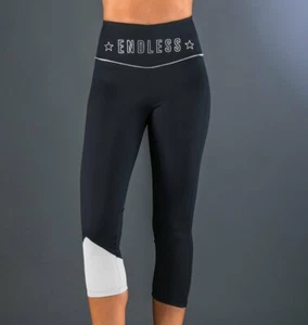EDNLESS SPORT THIGHTS VANITY STARS 7/8 - STARS WHITE - Picture 1 of 2