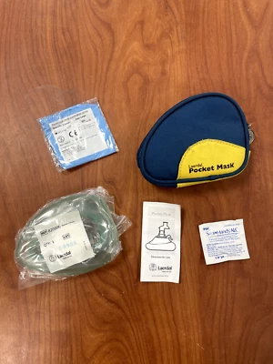 Laerdal Pocket Mask Nylon Fabric zip Case - Image 1 of 4