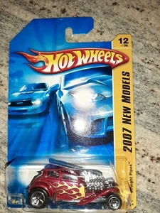 Hot Wheels Straight Pipes, 2007 New Models, Red, 12/180 (B4) - Picture 1 of 1