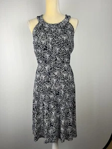 Tommy Hilfiger Women Blue/White Floral Print Sleeveless Dress Sz 6€ - Bild 1 von 7