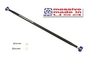 Massive Panhard Adjustable Bar Rod 82-02 F Body Camaro Firebird w Hardware Alum - Foto 1 di 4