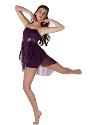 Porcelana Corazón Adulto XX-Grande Disfraz de Danza Lírica Camisola Ballet Unitard Nuevo Foto 1 de 3