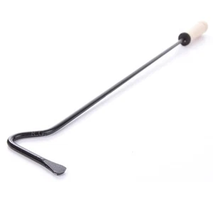 Feuerhaken Schürhaken mit Holzgriff Kaminzubehör Ofen Halen 60 cm - Bild 1 von 1