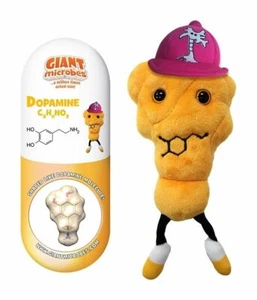Juguete de peluche de dopamina Giant Microbes - Imagen 1 de 4