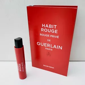 GUERLAIN Habit Rouge Prive Eau de Parfum mini Spray Vial for men, 1ml, Brand New - Picture 1 of 4