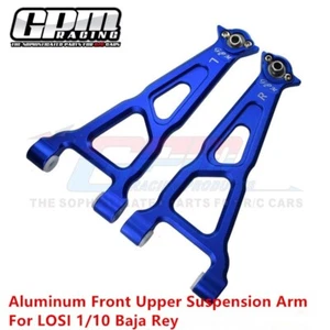 GPM Aluminum Front Upper Suspension Arm For LOSI 1/10 Baja Rey RC Upgrade Parts - Picture 1 of 12
