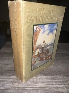 1916 Swiss Family Robinson by Johann  Wyss Illustrated by Milo Winter HB/b10 - Picture 1 of 15