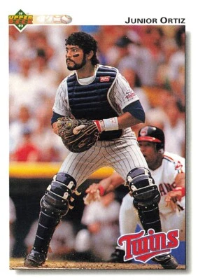 1992 Upper Deck #109 Junior Ortiz Minnesota Twins - Image 1 of 2