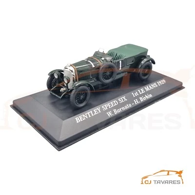 ALTAYA BENTLEY SPEED SIX #1 W BARNATO - H BIRKIN WINNER LE MANS 1929 1/43 - Immagine 1 di 3