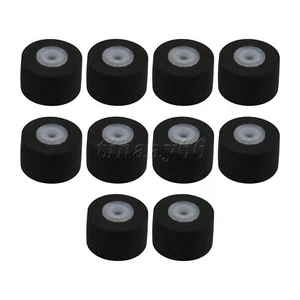10pcs Rubber 10 x 6.5 x 1.5 mm Pinch Roller for Cassette Decks - Afbeelding 1 van 2