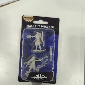 Elf Male Sorceror Deep Cuts Pathfinder Miniatures D & D Dungeons and Dragons - Picture 1 of 1