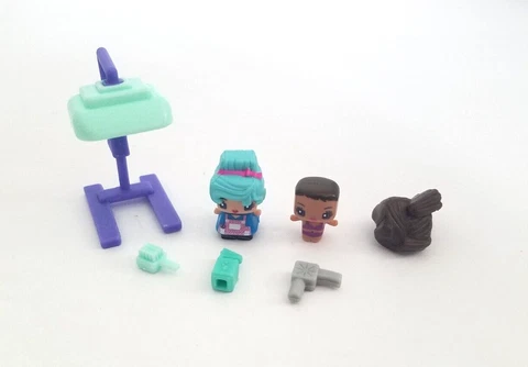 My Mini MixieQ's Mixie Q Doll Figures Beauty Salon Replacement Parts Lot Cover