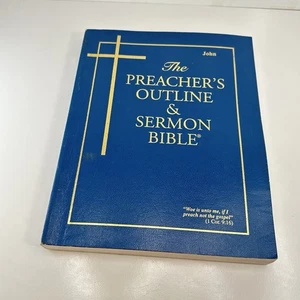 The Preacher's Outline Sermon Bible John Paperback - Imagen 1 de 9