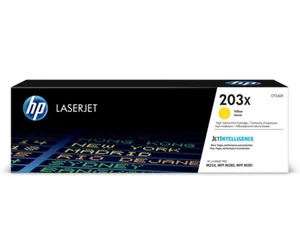HP 203X CF402X ŻÓŁTA WYSOKA CZAPKA. ORYGINALNY TONER DARMOWA DOSTAWA W WIELKIEJ BRYTANII🚚� - Zdjęcie 1 z 5