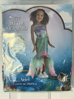 Fantasia Ariel A Pequena Sereia Filme 2023 Festa Cidade Infantil Tamanho Grande 12-14 - Imagem 1 de 4
