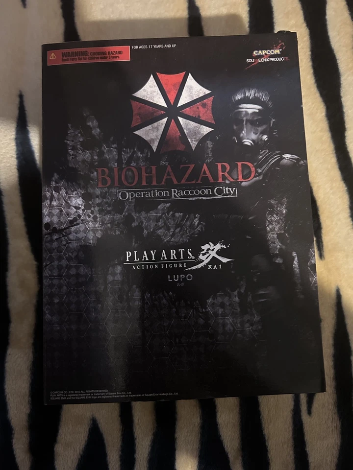 Biohazard Resident Evil Operation Raccoon City Lupo Play Arts Kai NEW RARE - Image 1 of 4