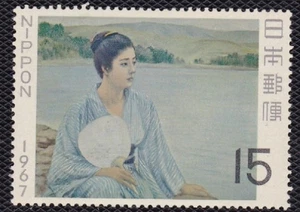JAPAN #907 MNH STAMP WEEK "LAKESIDE" BY SEIKI KURODA - Picture 1 of 1