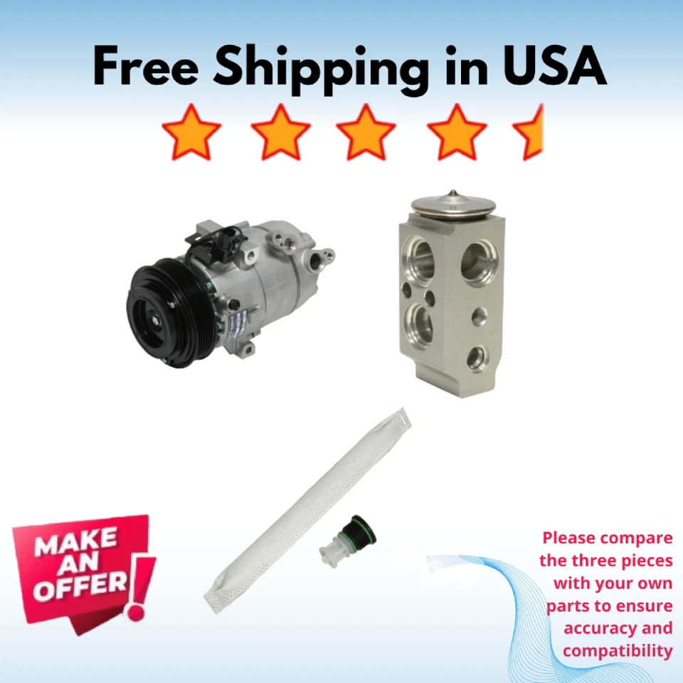 Kit Compressor A/C Fit Hyundai Elantra GT 2013-2017 - Image 1 of 1