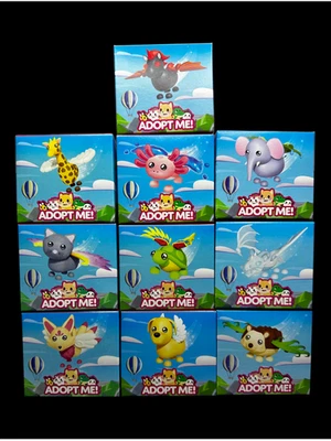 McDonalds Adopt Me 2025 JUEGO COMPLETO x10 🍁 Juguete Happy Meal de Canadá - Nuevo sin abrir 🔥 Foto 1 de 4