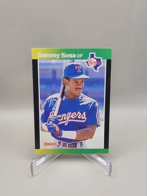 Donruss Baseball's Best 1989 - Sammy Sosa #324 (RC) Texas Rangers  Foto 1 de 2