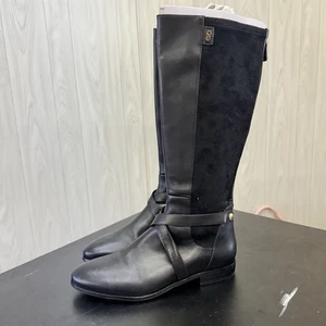 Cole Haan Parsonage Boot Black Leather Suede Women’s US 11 NEW IN BOX - Picture 1 of 7