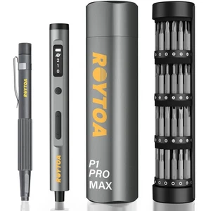Mini Electric Screwdriver Set 3.7V, Precision Electric Screwdriver Cordless 8... - Picture 1 of 9