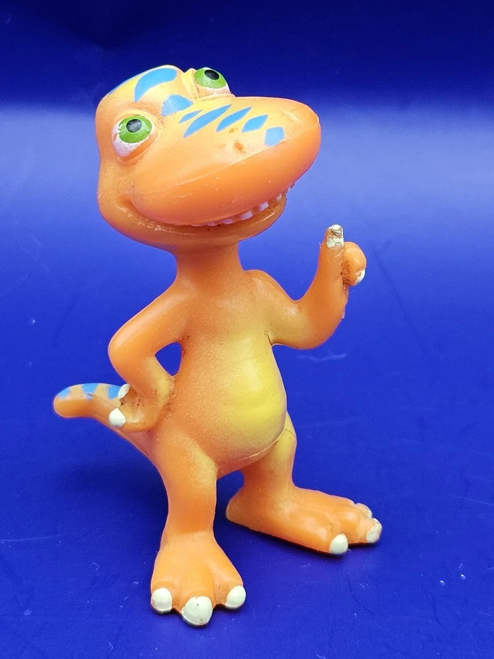Figura suelta de Henson Learning Curve 2010 Dinosaur Train Buddy Orange T-Rex 2" Foto 1 de 4
